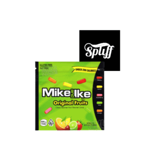THC-free Mike and Mike Original Fruits Gummies with natural flavors and vibrant fruit colors.