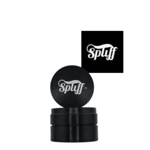 Logo of Spliff Nation Dispensary with cannabis-themed design.