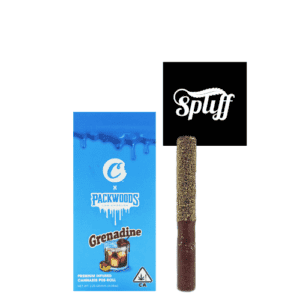 High-quality cannabis pre-roll from Spliff Nation dispensary.