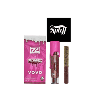 Premium cannabis pre-roll from Seven Leaves at Spliff Nation dispensary.