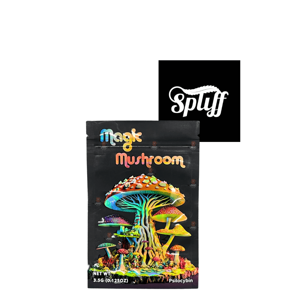 Magic Mushroom Dispensary Edibles Psychedelic magic mushroom edible package at Dispensary.