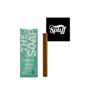 Cannabis soap and pre-roll from Spliff Nation Dispensary in Miami.