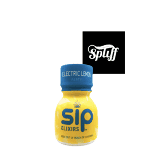 SIP Electric Lemon Sativa vape bottle at Spliff Nation Dispensary.