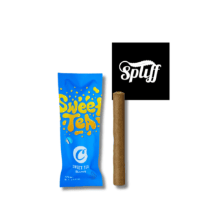 Cookies Blunt with Sweet Tea flavor at Dispensary, premium cannabis product.
