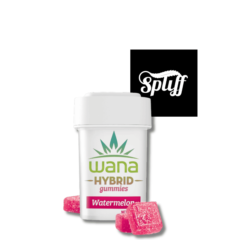 Wana Cannabis Gummies - Blueberry Wana Blueberry Cannabis-Infused Gummies for Dispensary.