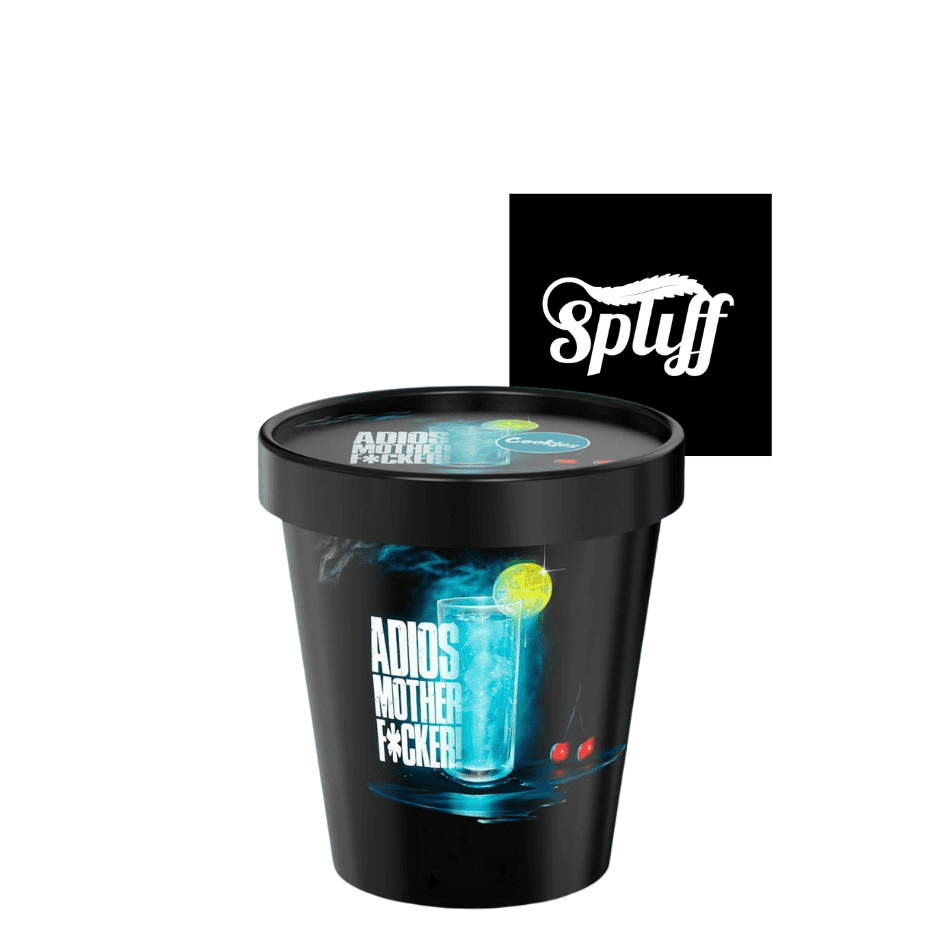 Cookies – Adios Mother F*cker | Premium Flower 3.5g Adios Mother F*cker cannabis flower in a 3.5g container at Spliff Nation Dispensary.