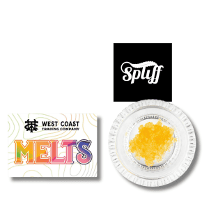 West Coast Melts Jack’s Dream Sugar cannabis concentrate for dispensaries.