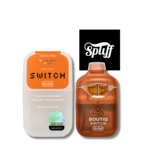 Boutiq Switch A.W. Mintz x A.A. 2g live diamonds disposable vape in Miami