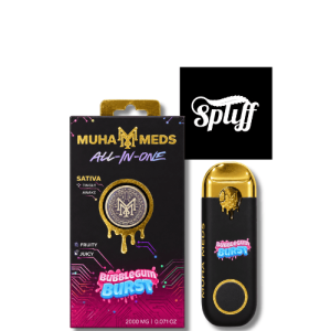 Muha Meds Bubblegum Burst 2g disposable vape in Miami