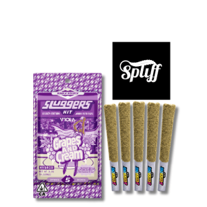 Sluggers HIT x Viola Grapes and Cream infused mini blunt 5-pack in Miami